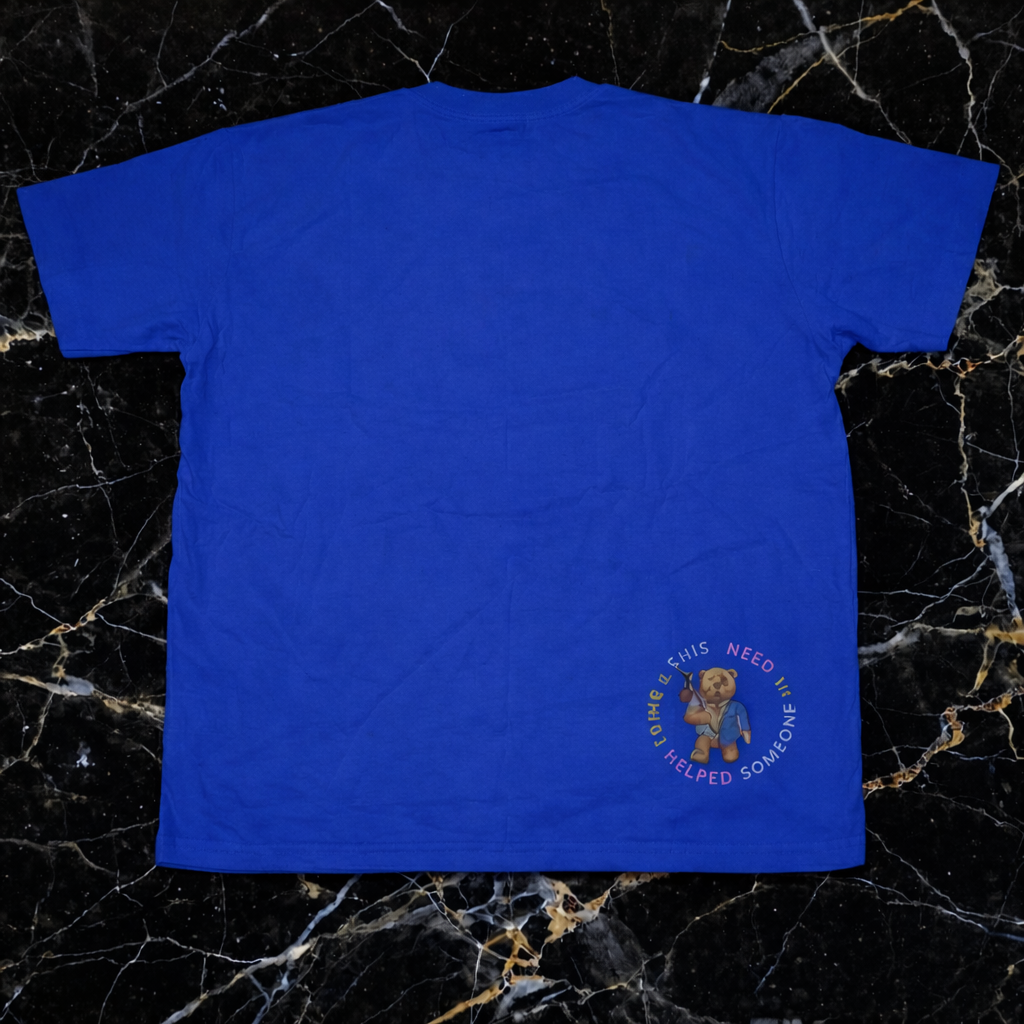 Blue B•U•M T-shirt