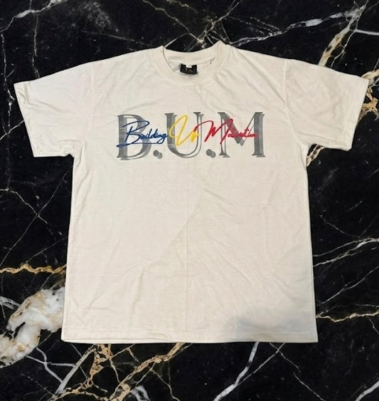 White B•U•M T-shirt