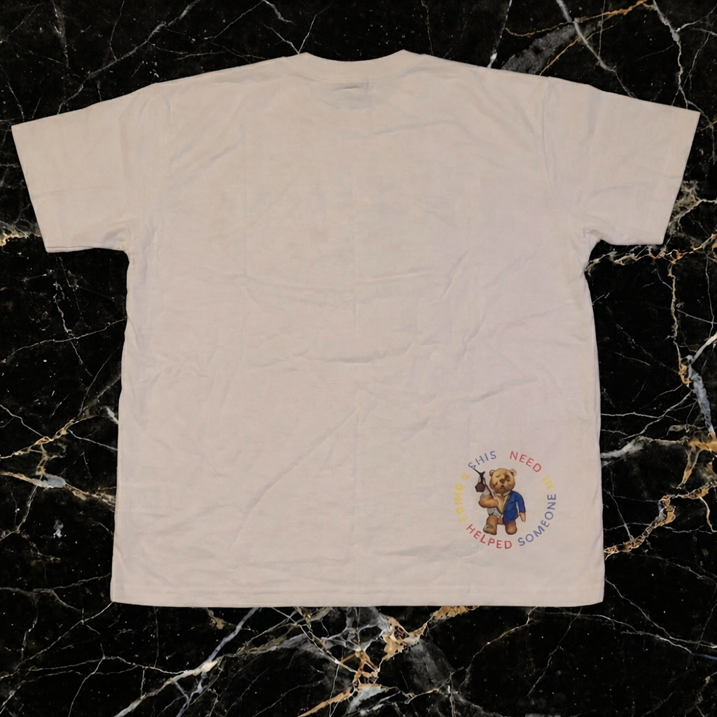 White B•U•M T-shirt