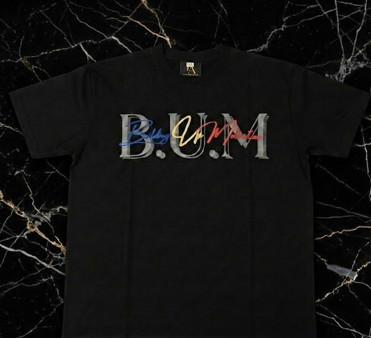 Black B•U•M T-shirt