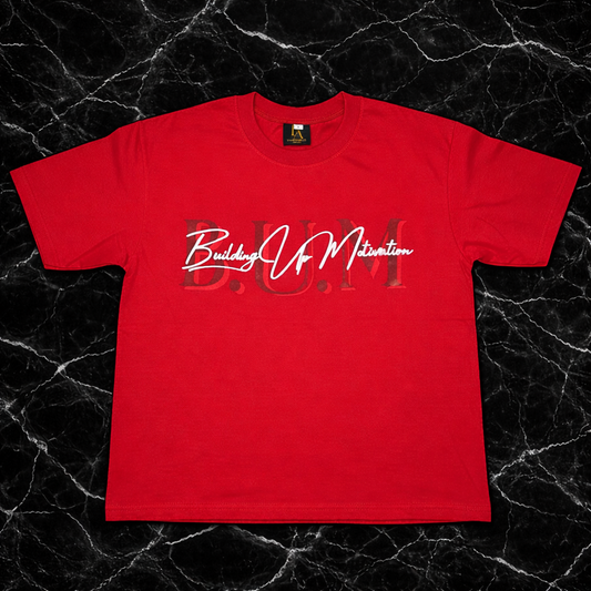 Red B•U•M T-shirt