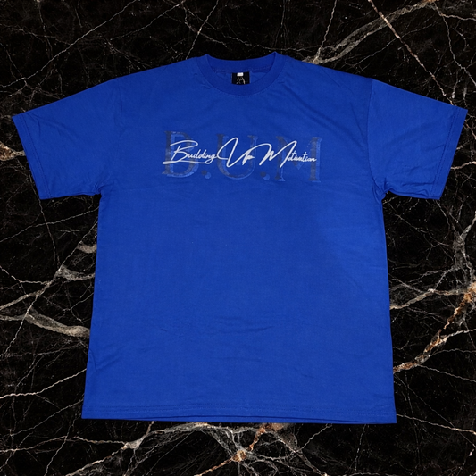 Blue B•U•M T-shirt